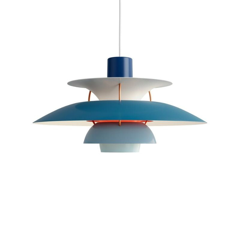 Suspension multicouche danoise - Lampe de salle à manger scandinave en métal