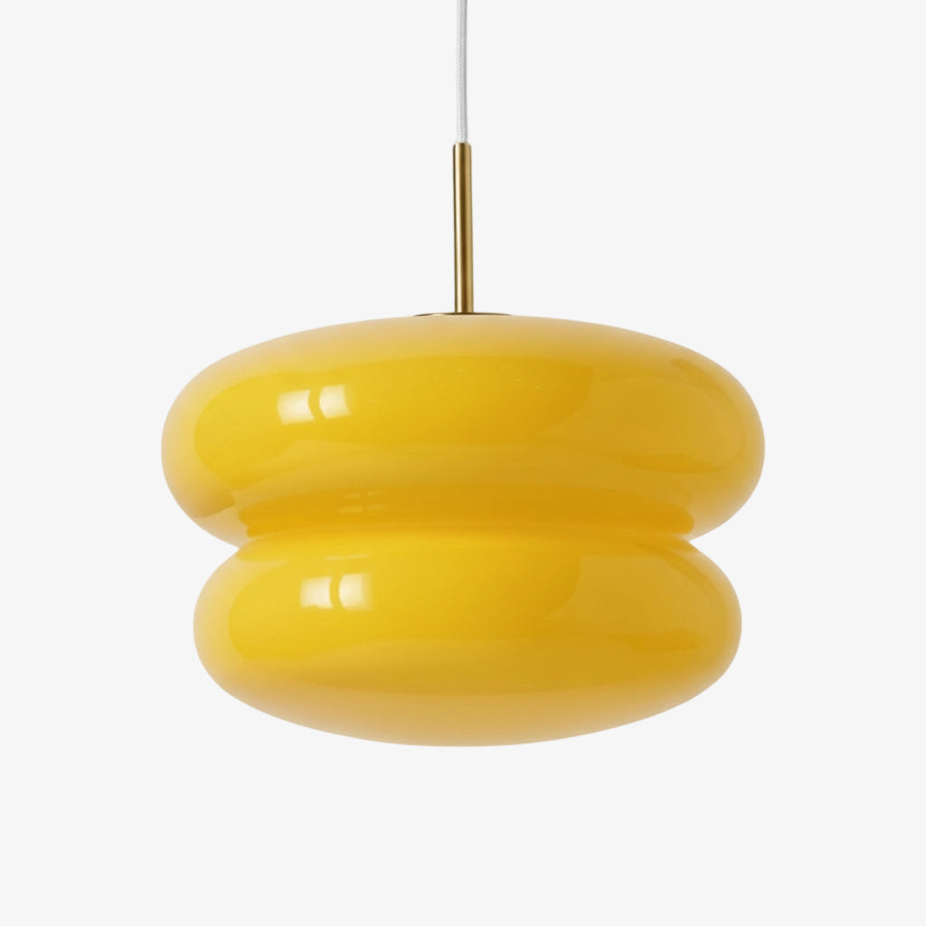 Opal Glass Pendant Lamp - Modern Hanging Lamp