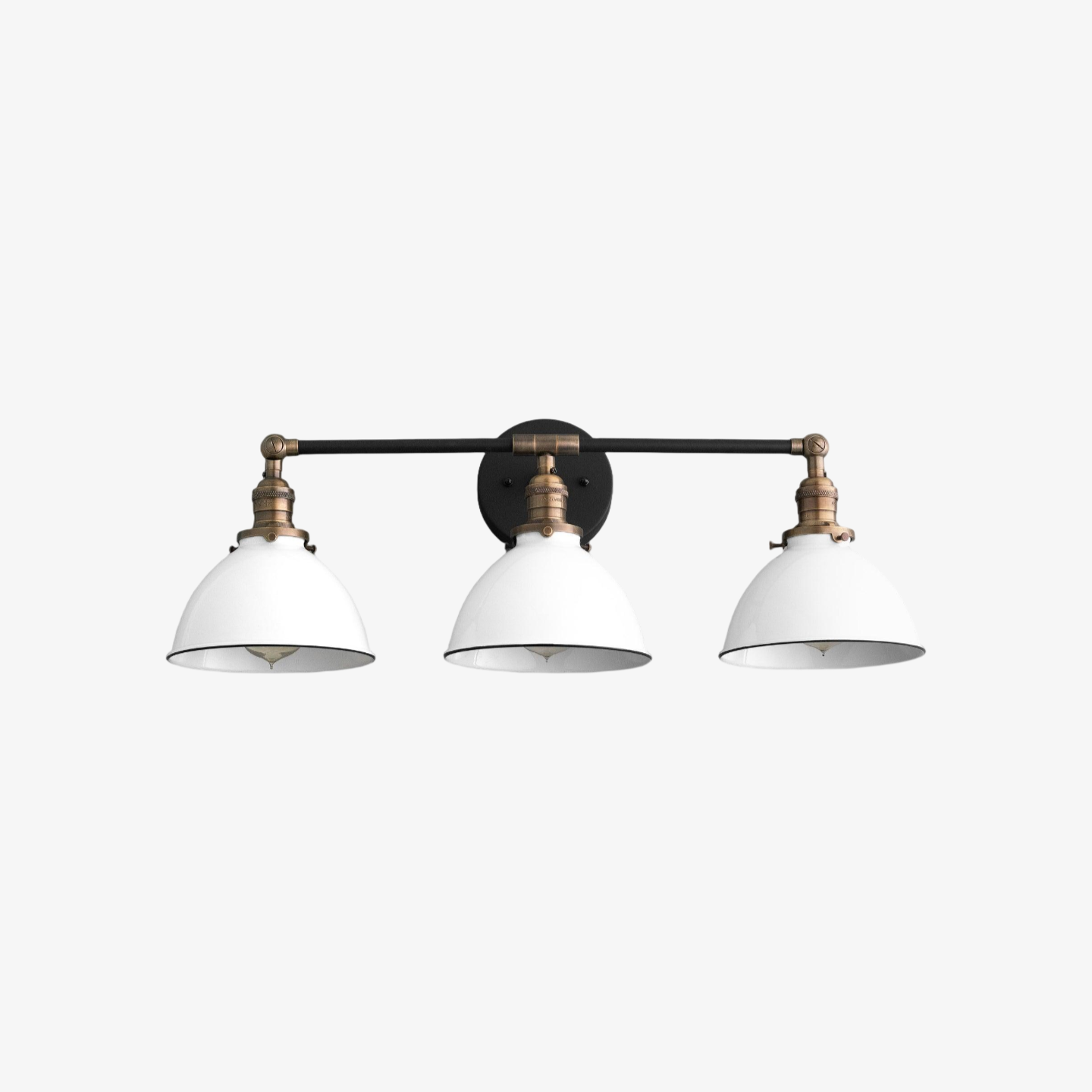 Conique Metal Industrial Vanity Light  - Modern Bathroom Lighting Fixture