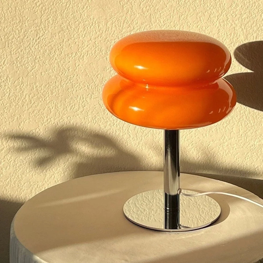 Lollipop Table Lamp Retro Bauhaus Style – Double Layer Bedroom Light