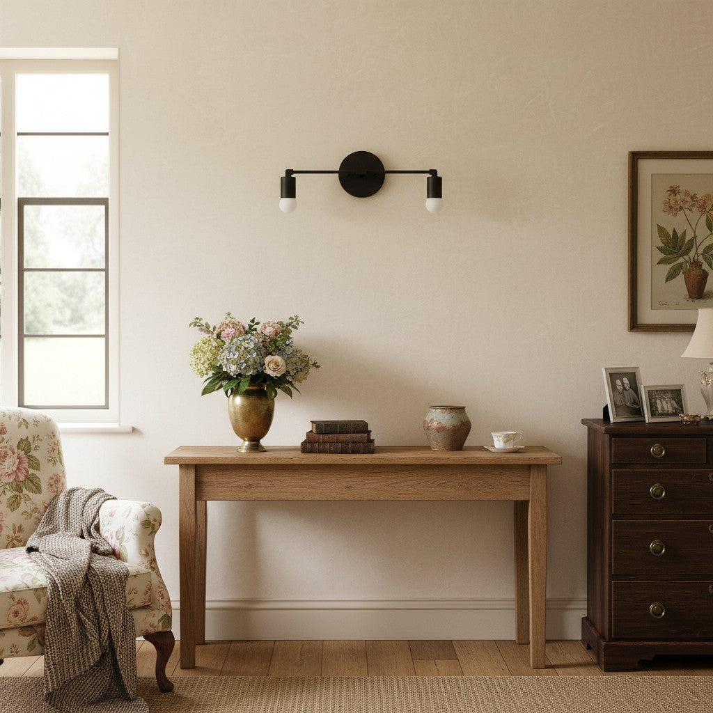 Mobilux Line industrial Bathroom Vanity Light - Minimalist Wall Sconce - Elegant Fixture