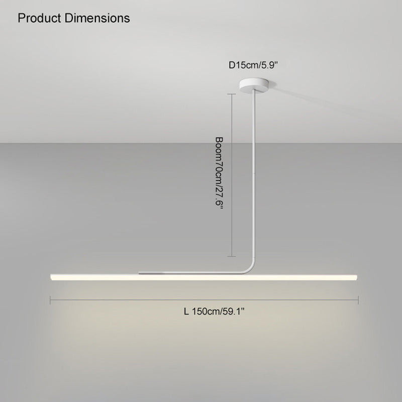 Decorative LED Ceiling Pendant Lamp Modern Minimalist Asymmetrical Design