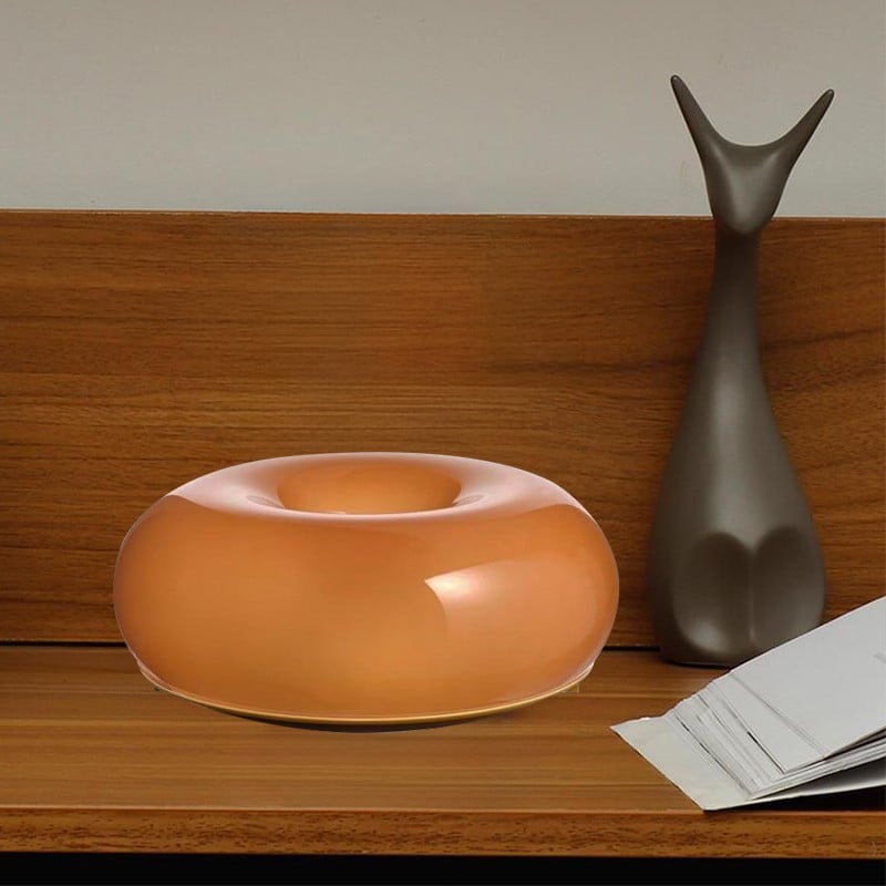 Decorative Glass Donut Table Lamp Wall Sconce S23