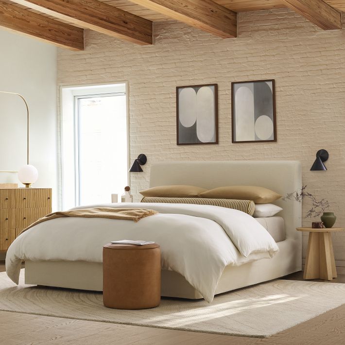 Applique murale Brivana - Éclairage moderne en laiton pour chambre et couloir