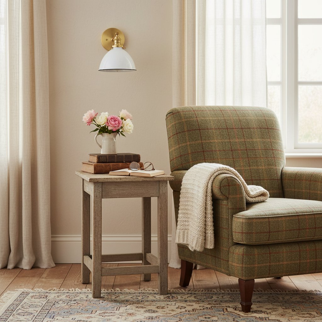 Conique Metal  Wall Sconce - White Metal Shade - Industrial Modern Lighting