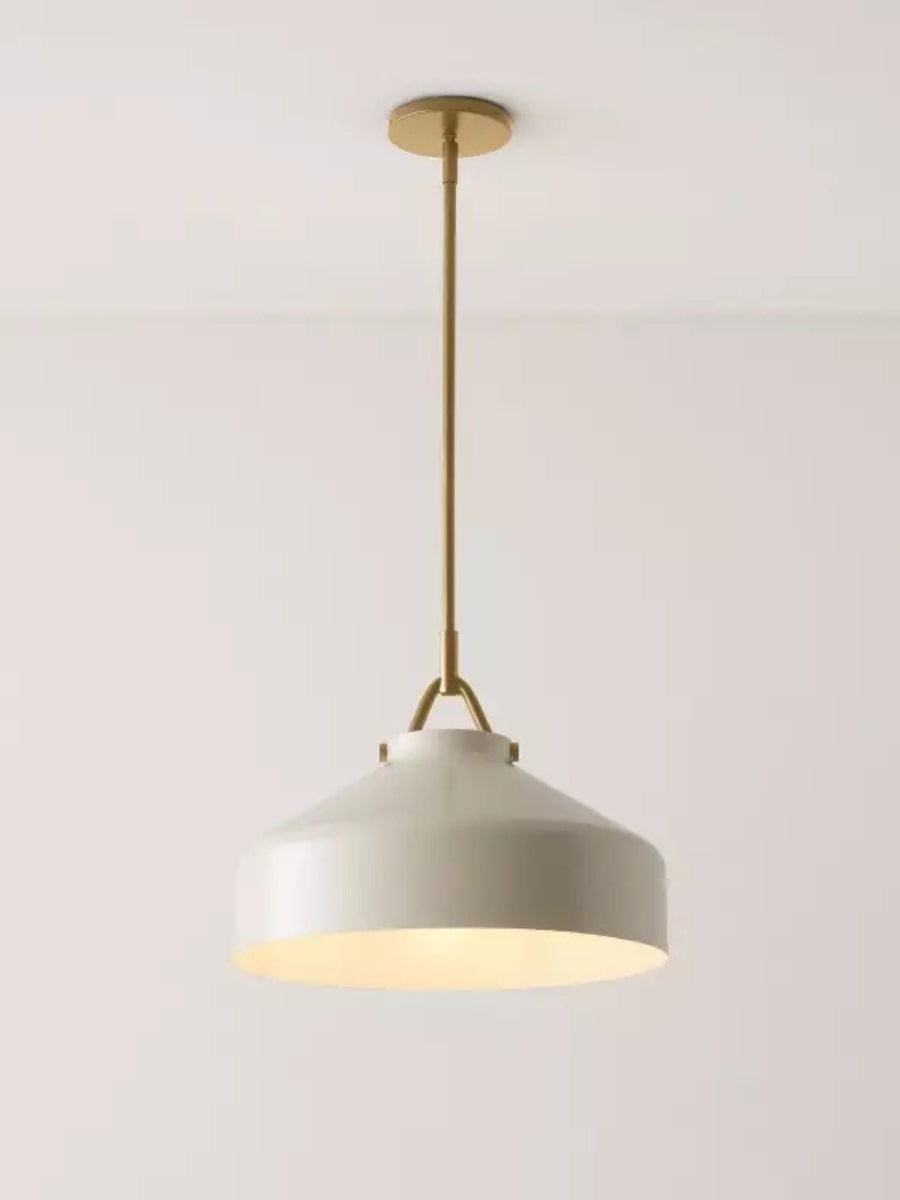 Minimalist Morandi Metal Pendant Light - Soft and Subtle Charm