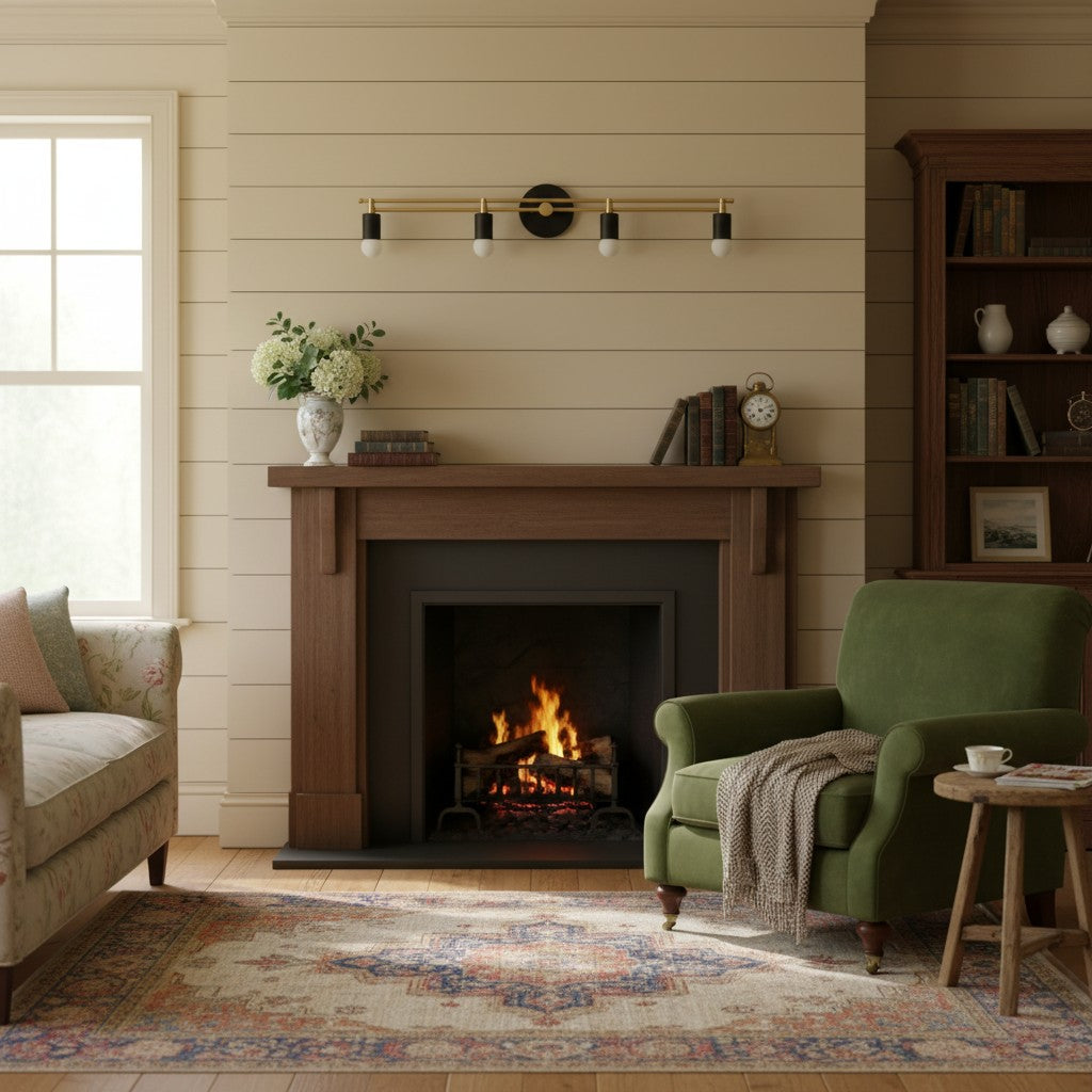 Mobilux Line Modern Vanity Light - Bathroom Wall Fixture in Art Deco Style