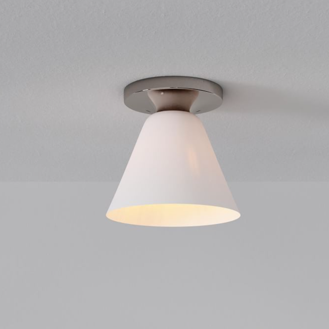 Plafonnier encastré Conica Cone – Plafonnier en verre pour espaces modernes