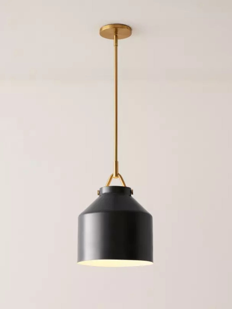 Suspension minimaliste en métal Morandi : un charme doux et subtil