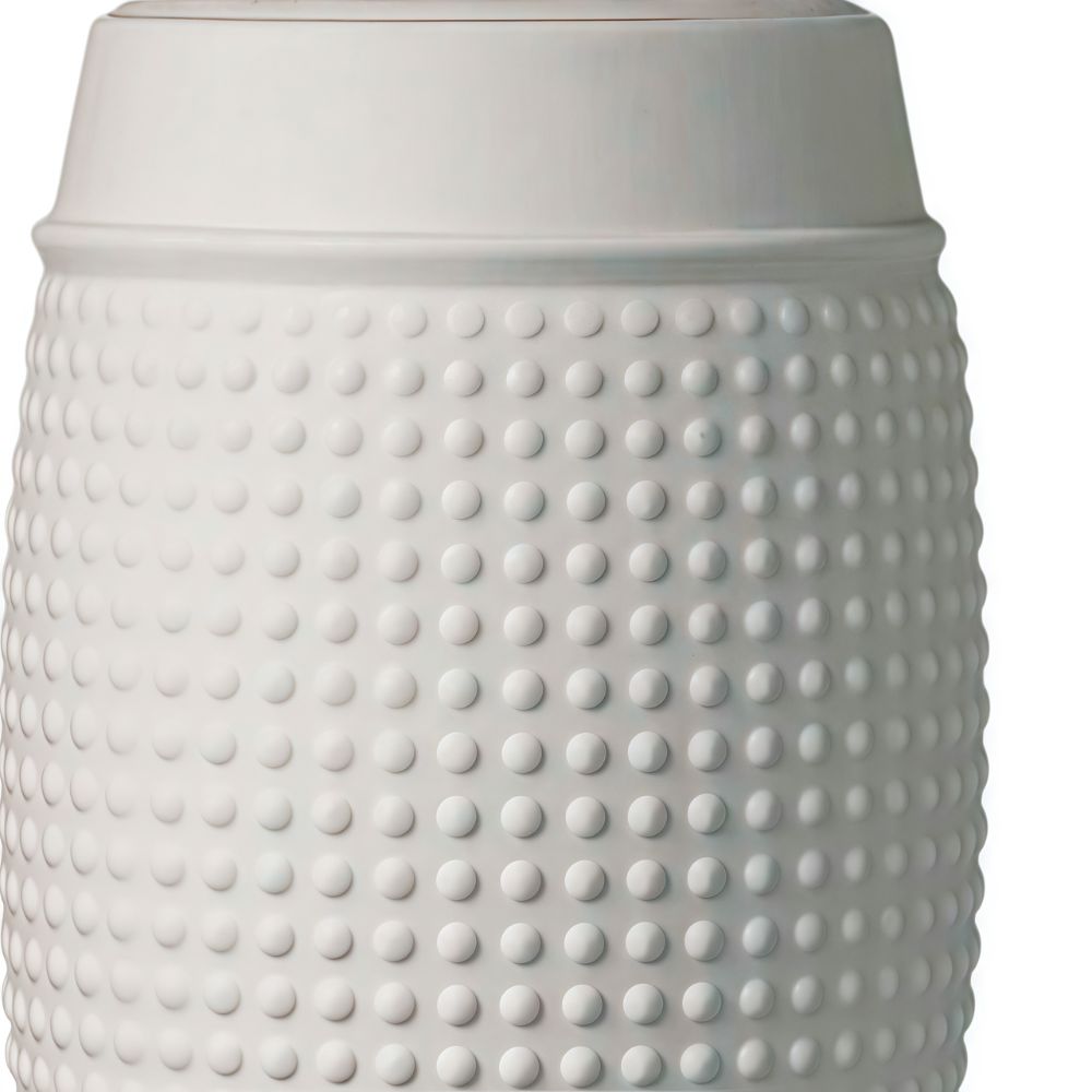 White Oak Pendant Light - Minimalist Porcelain Fixture For Dining Room