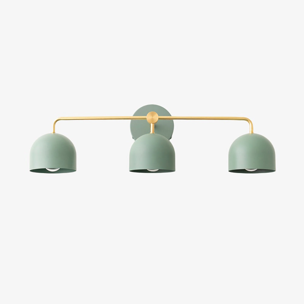 Metio Dome Farmhouse Vanity Wall Light - Modern Domed Sconce