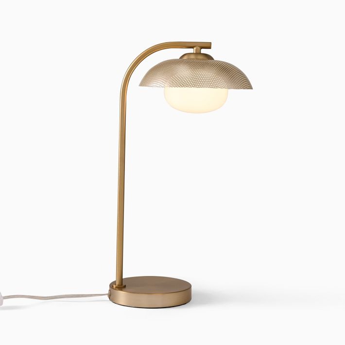 Lampe de table Elorina en métal perforé – Design moderne
