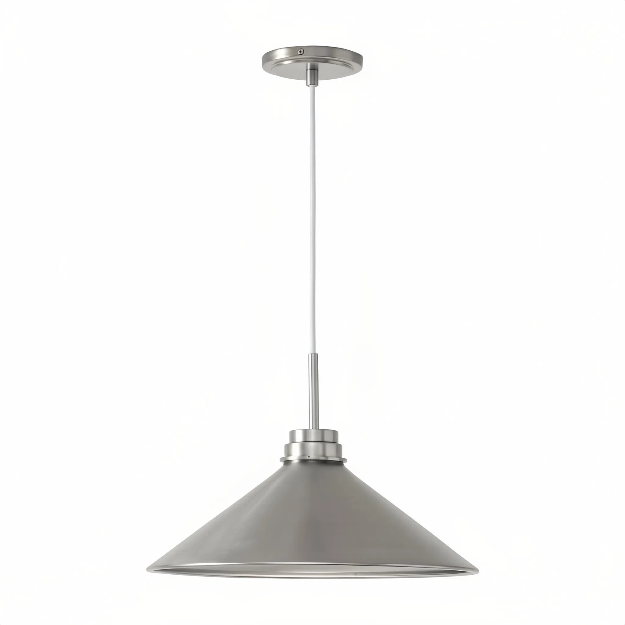 Aurenza Modern Farmhouse Pendant Light - Adjustable Shade for Warm Ambiance