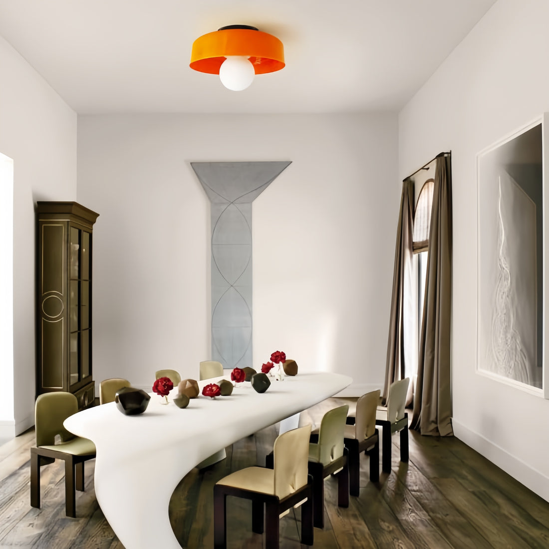Applique murale/plafonnier Morandic Disc Orb – Applique Morandic moderne