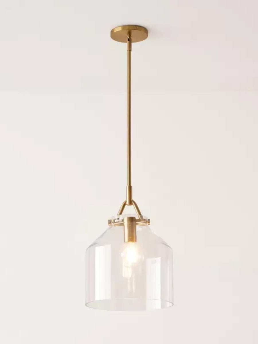 Minimalist Morandi Metal Pendant Light - Soft and Subtle Charm
