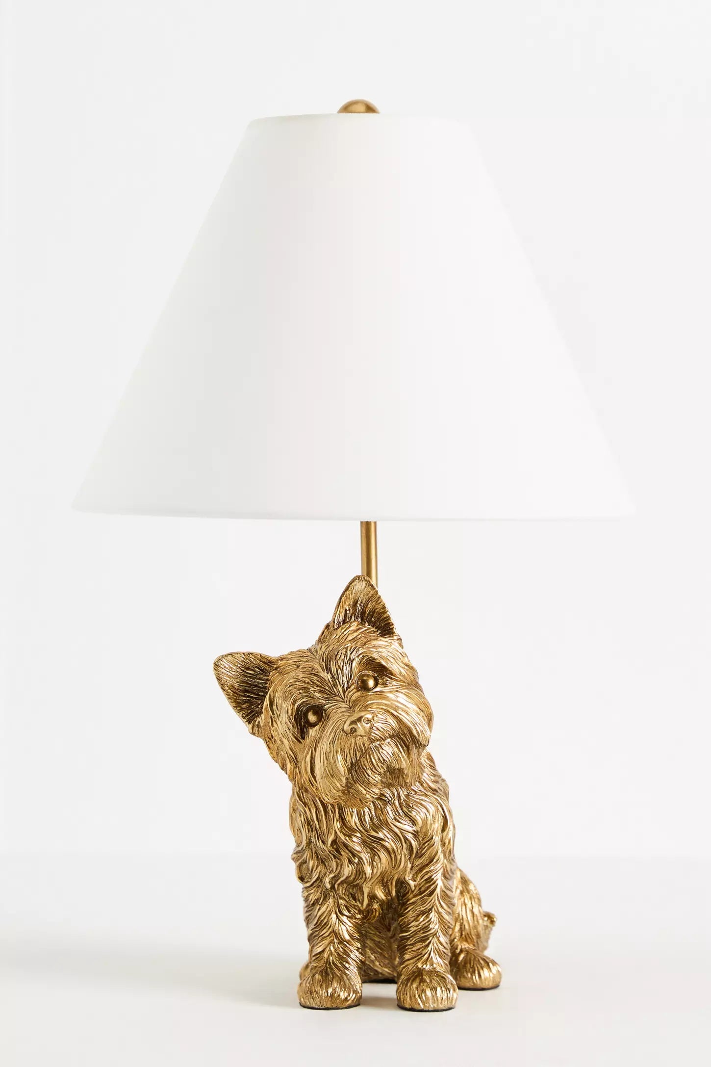 Pawdia Fabric Decorative Table Lamp - Animal Sculpture Bedside Lamp