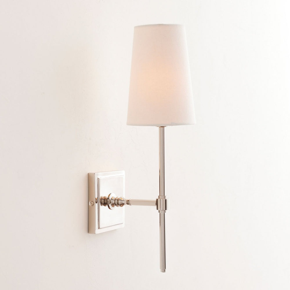 Derlina Multi-Head Wall Lamp - Retro Metal Linen Sconce for Bedroom