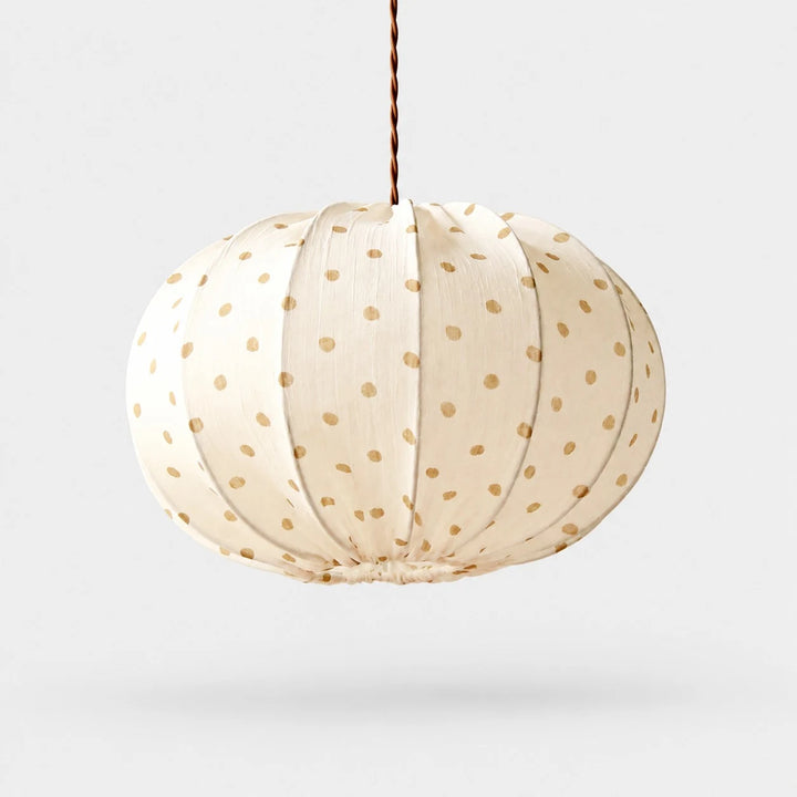 Polka dot pendant view 3