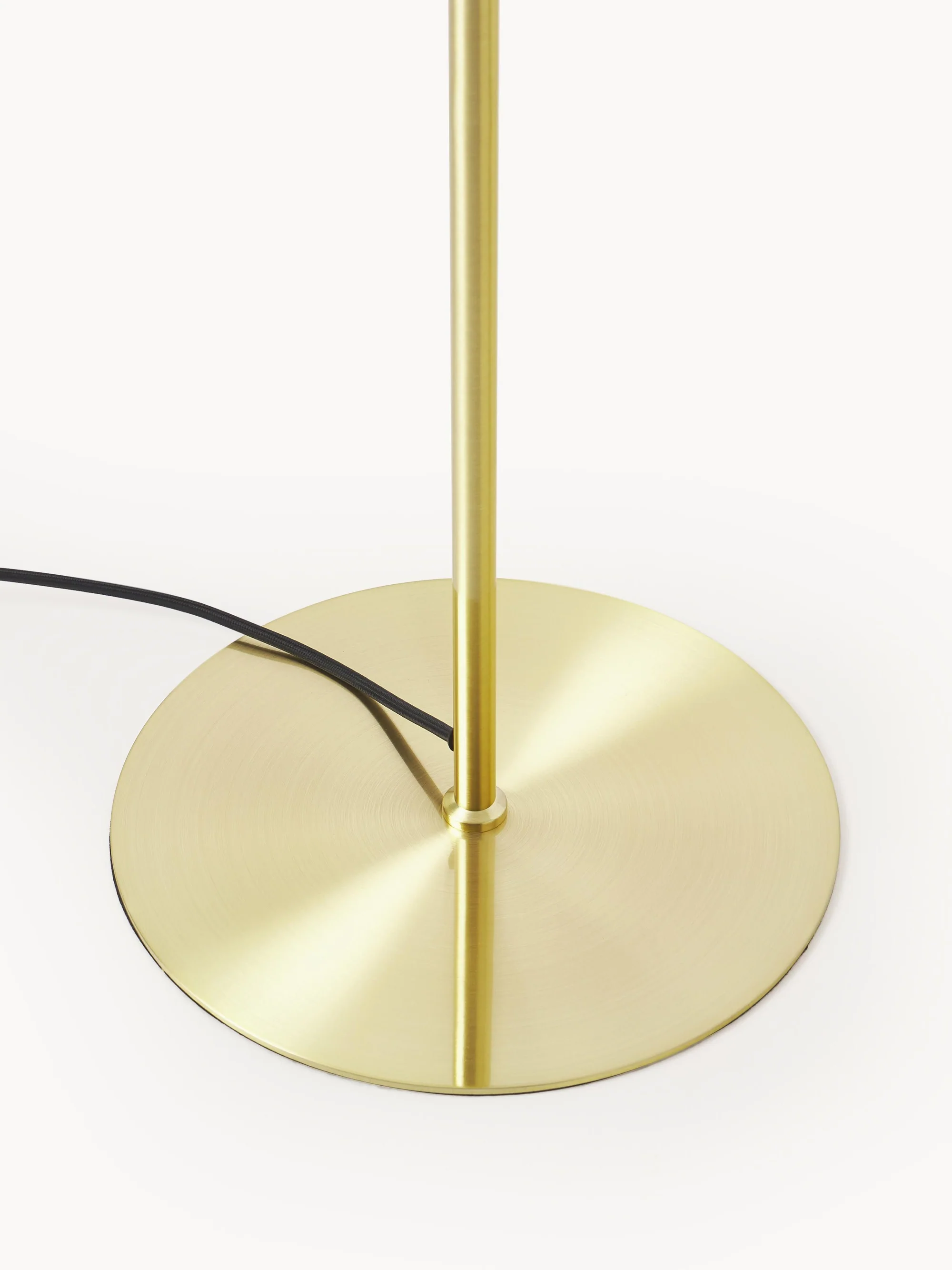 Opal Glass Floor Lamp - Modern Standing Light