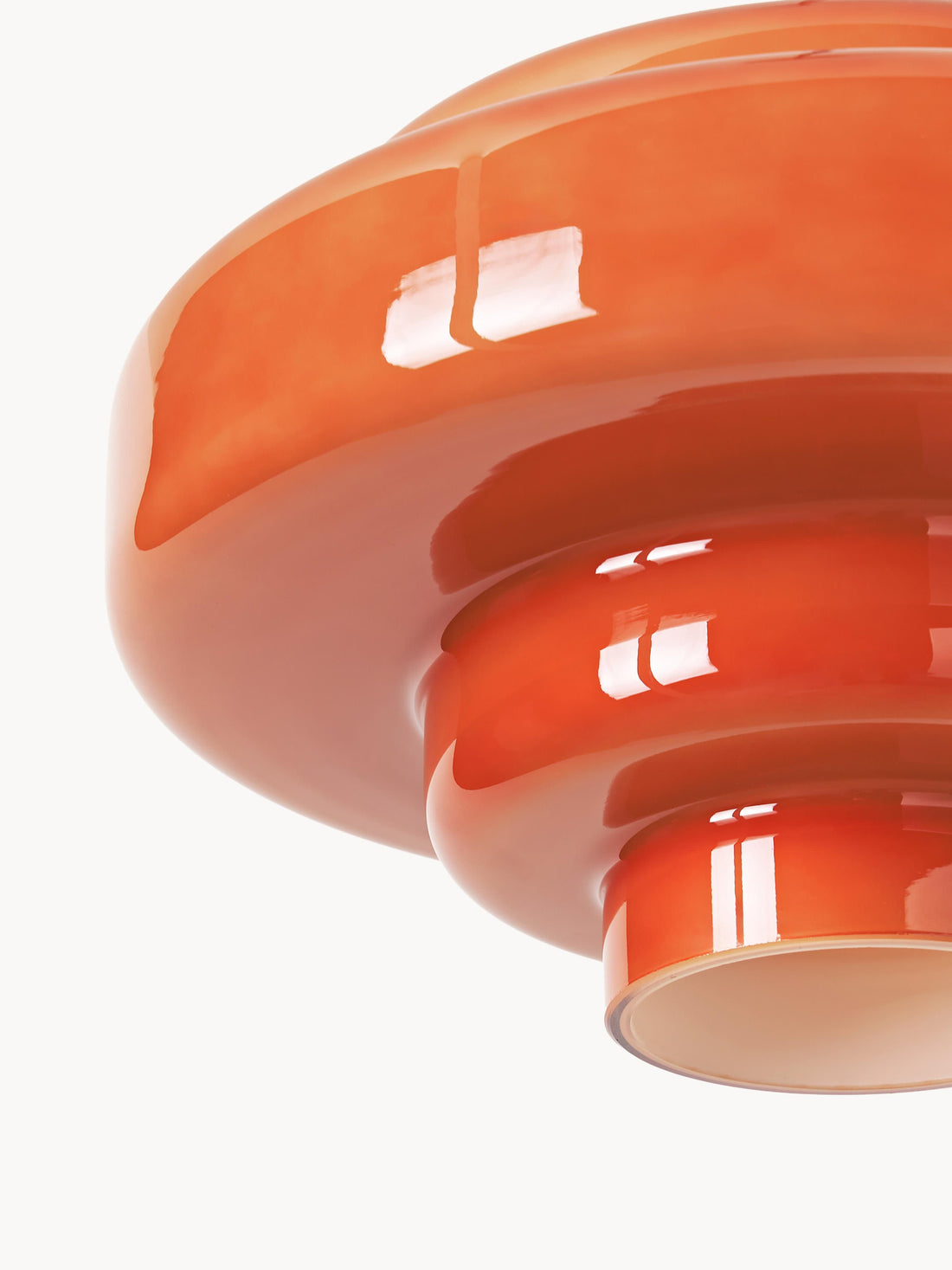Koloro Millie Glass Pendant Light - Retro Style with Modern Elegance