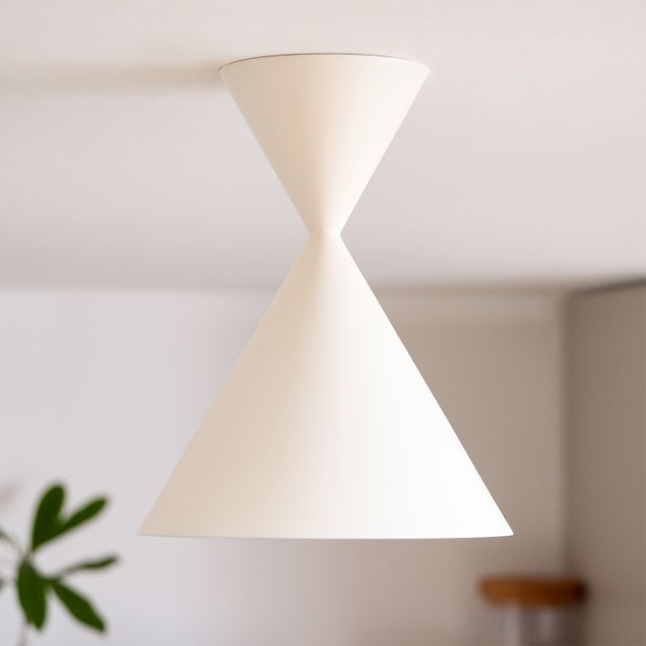 Plafonnier semi-encastré Brivana - Éclairage moderne pour la maison