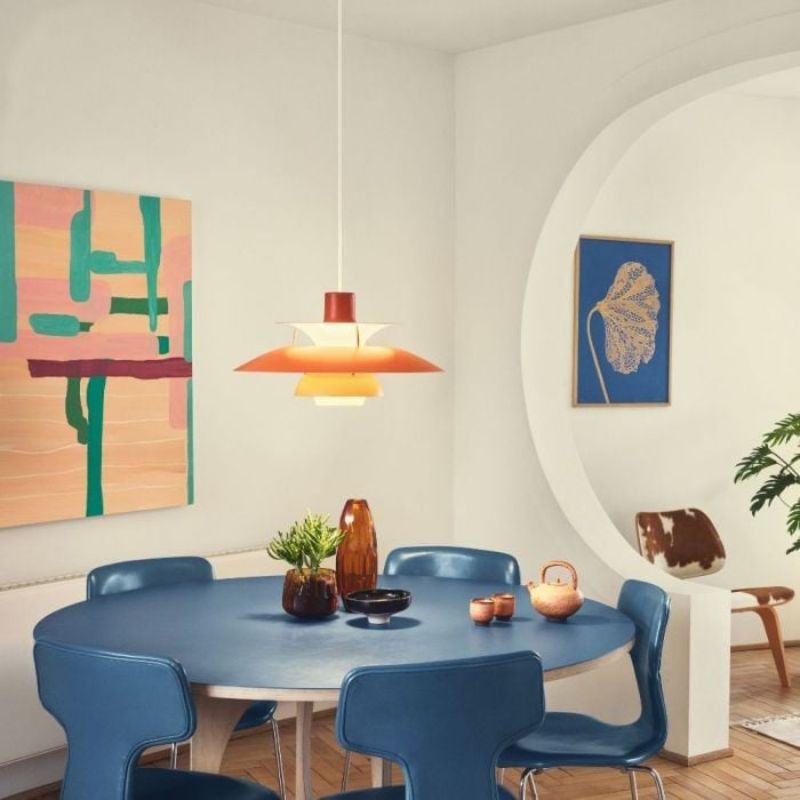 Danish Multilayer Pendant Light - Scandinavian Metal Dining Lamp