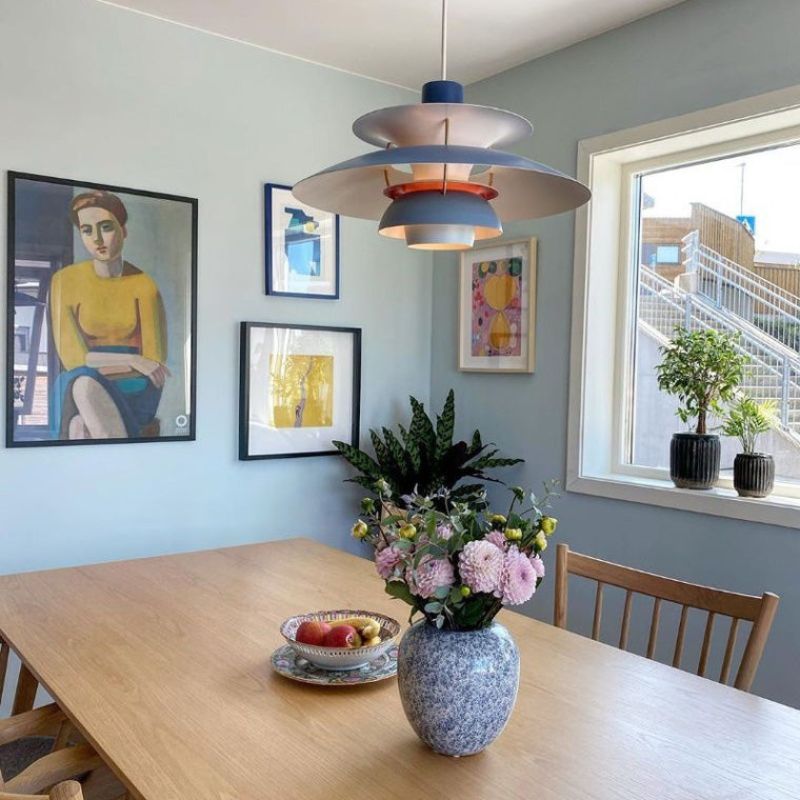 Danish Multilayer Pendant Light - Scandinavian Metal Dining Lamp