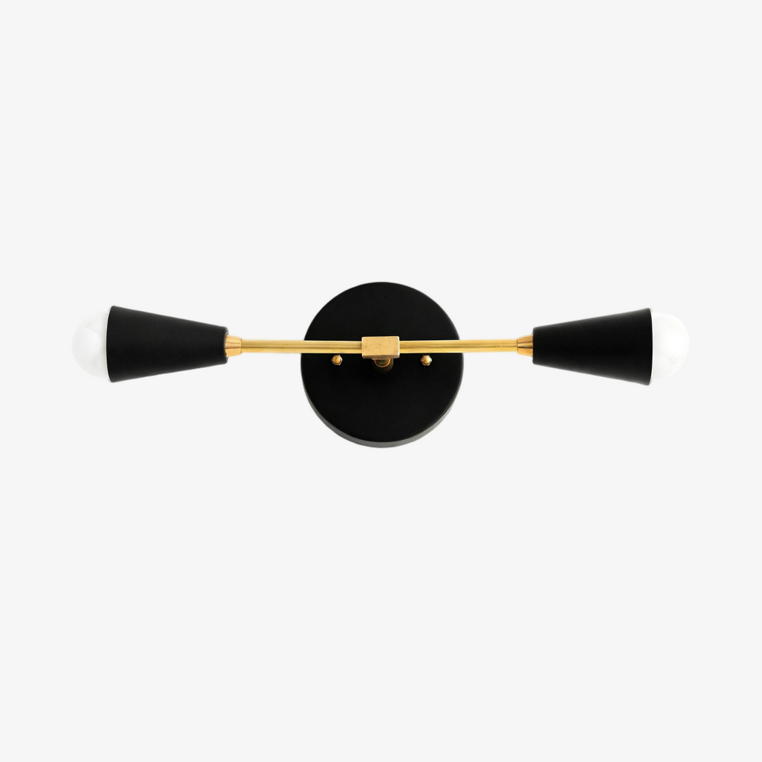 Mobilux Line Minimalist Vanity Light Fixture - Mid Century Bathroom Sconce