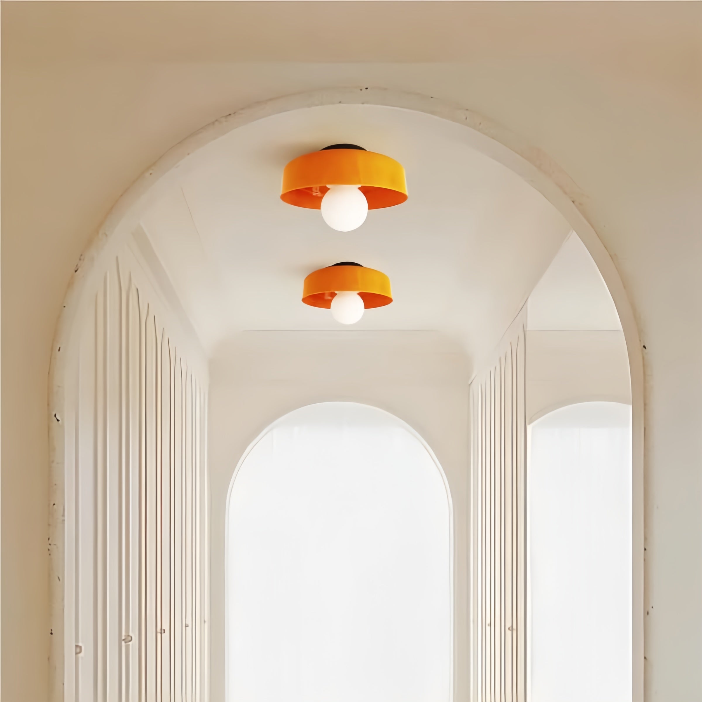 Morandic Disc Orb Wall/Ceiling Lamp – Modern Morandic Sconce