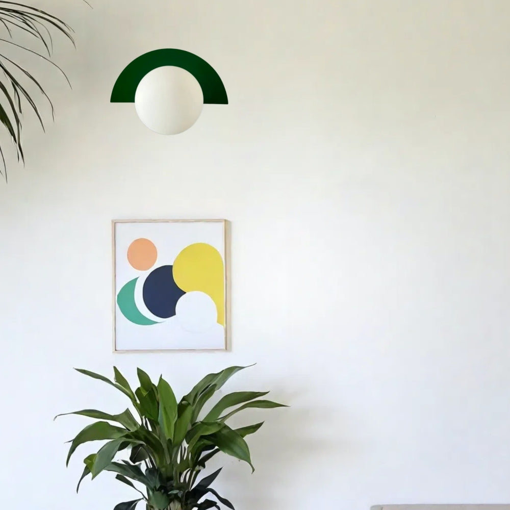 Colourful Orb Wall Lamp – Macaron Style Wall Lamp
