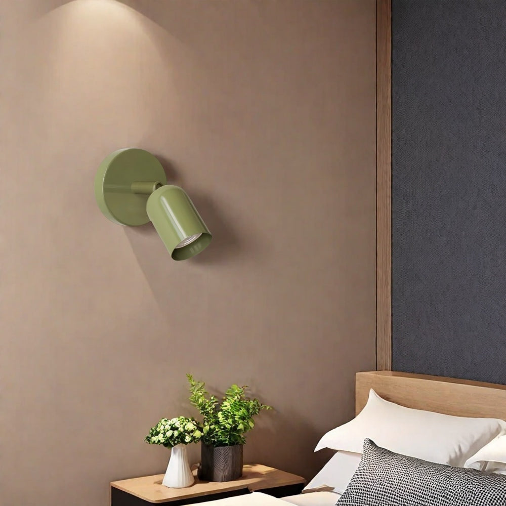 Cream Style Rotatable Wall Lamp – Nordic Design for Modern Living Rooms