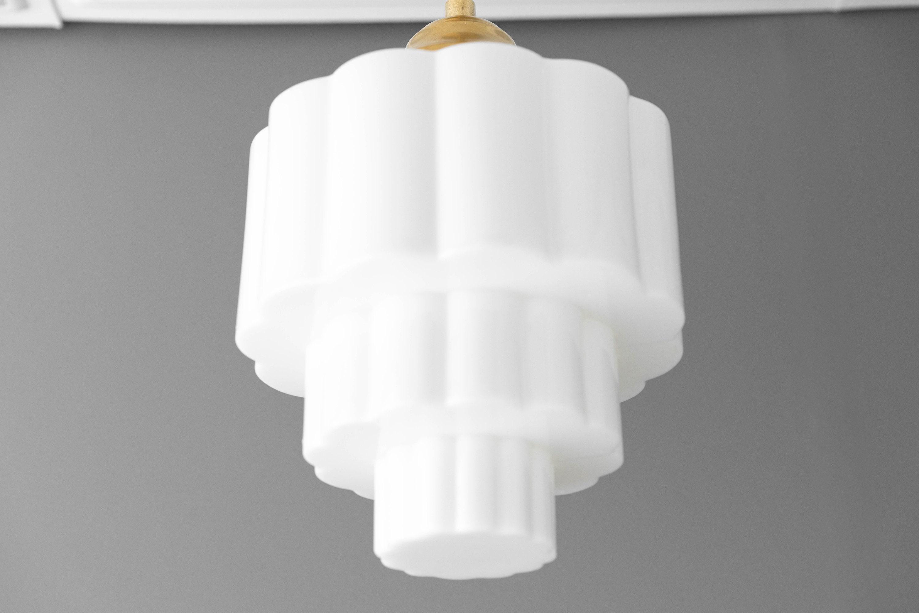 Geotower Glass Pendant Light - Elegant Home Lighting