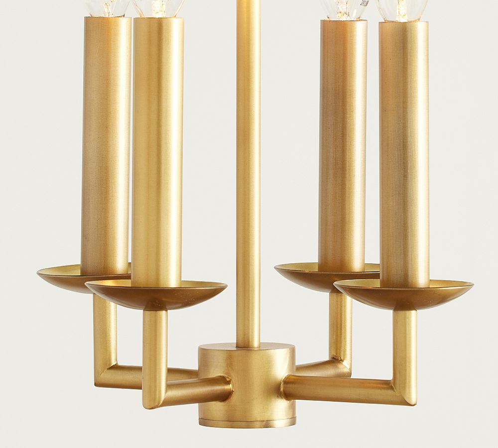 Suspension lanterne Rowan en bronze et laiton - Plafonnier suspendu en acier
