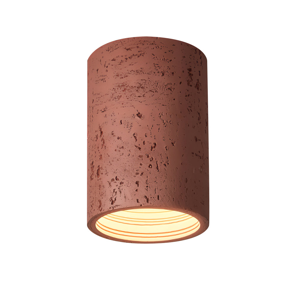 Contemporary Interior Design Solution in Brick Red