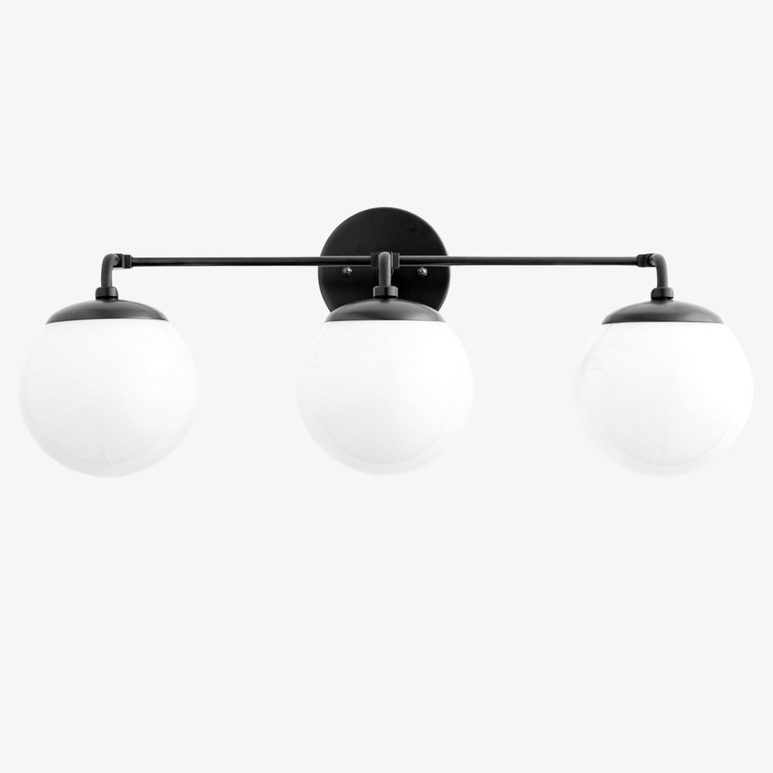 Glorica Glass Wall Sconce - Modern Vintage Vanity Light Fixture
