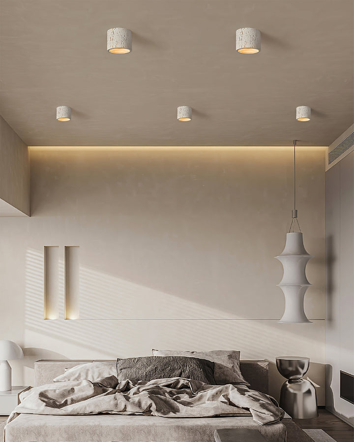 Contemporary Interior Design Solution in Brick Red