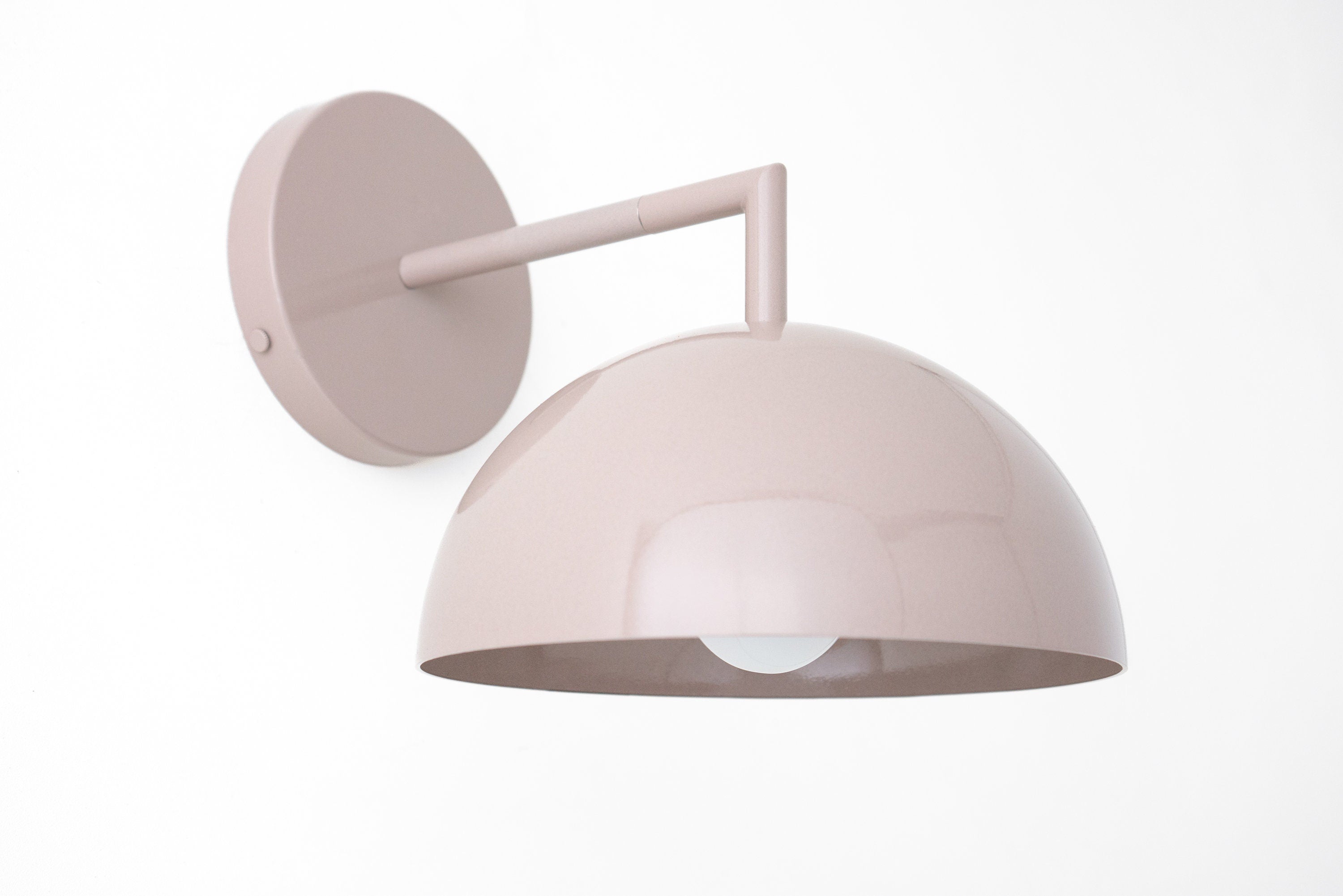 Metio Dome Minimalist Dome Sconce - Stylish Colorful Wall Light