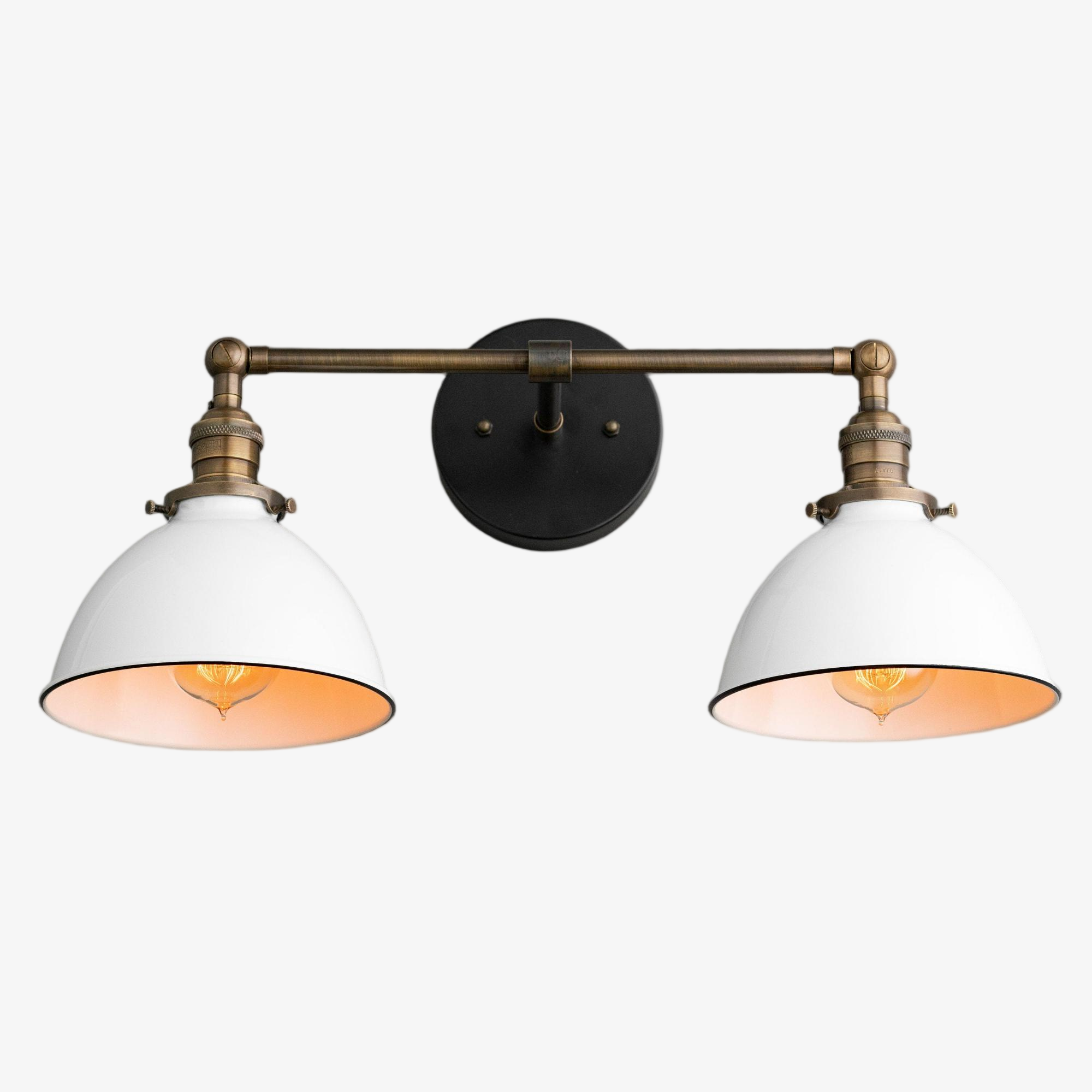 Conique Metal Industrial Vanity Light  - Modern Bathroom Lighting Fixture