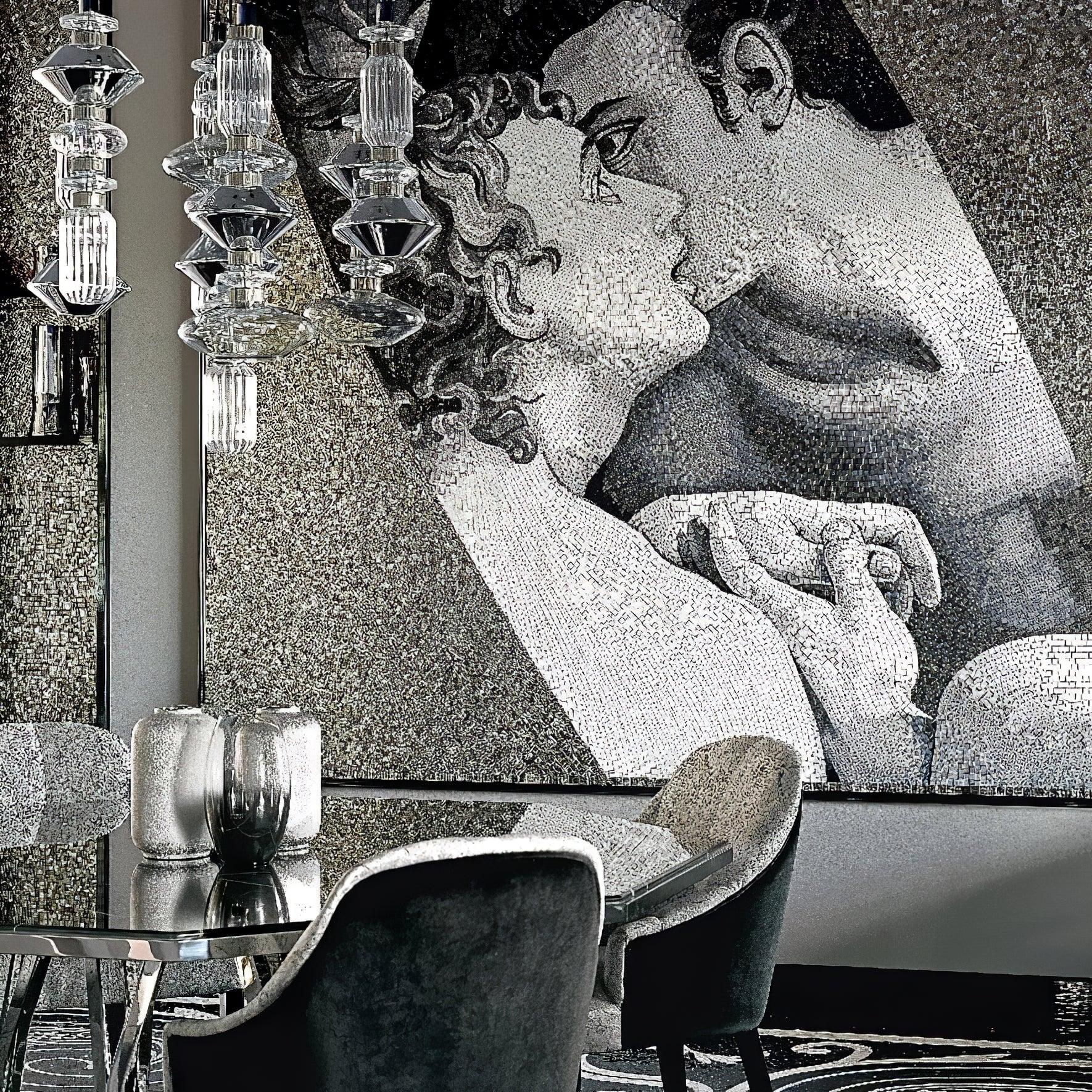 Sleek Hanging Light - Iron Metal Glass Gold Clear Hardwired Atmosphere