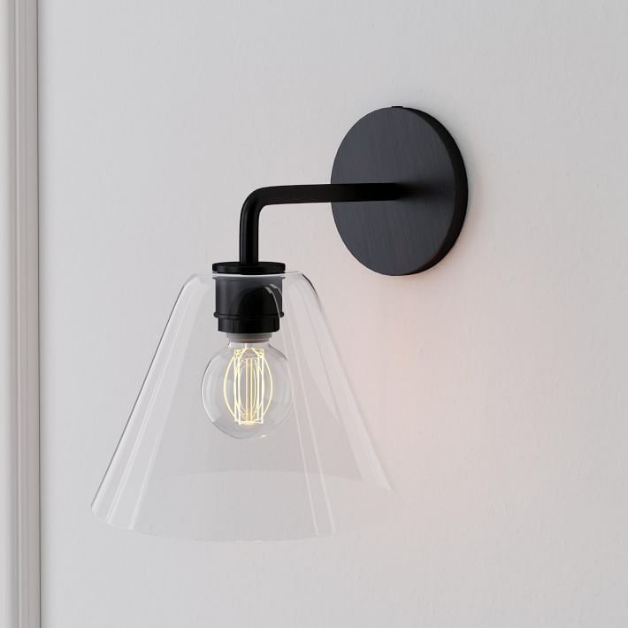 Applique murale Conica Cone - Éclairage moderne en verre à 1, 2 ou 3 lumières