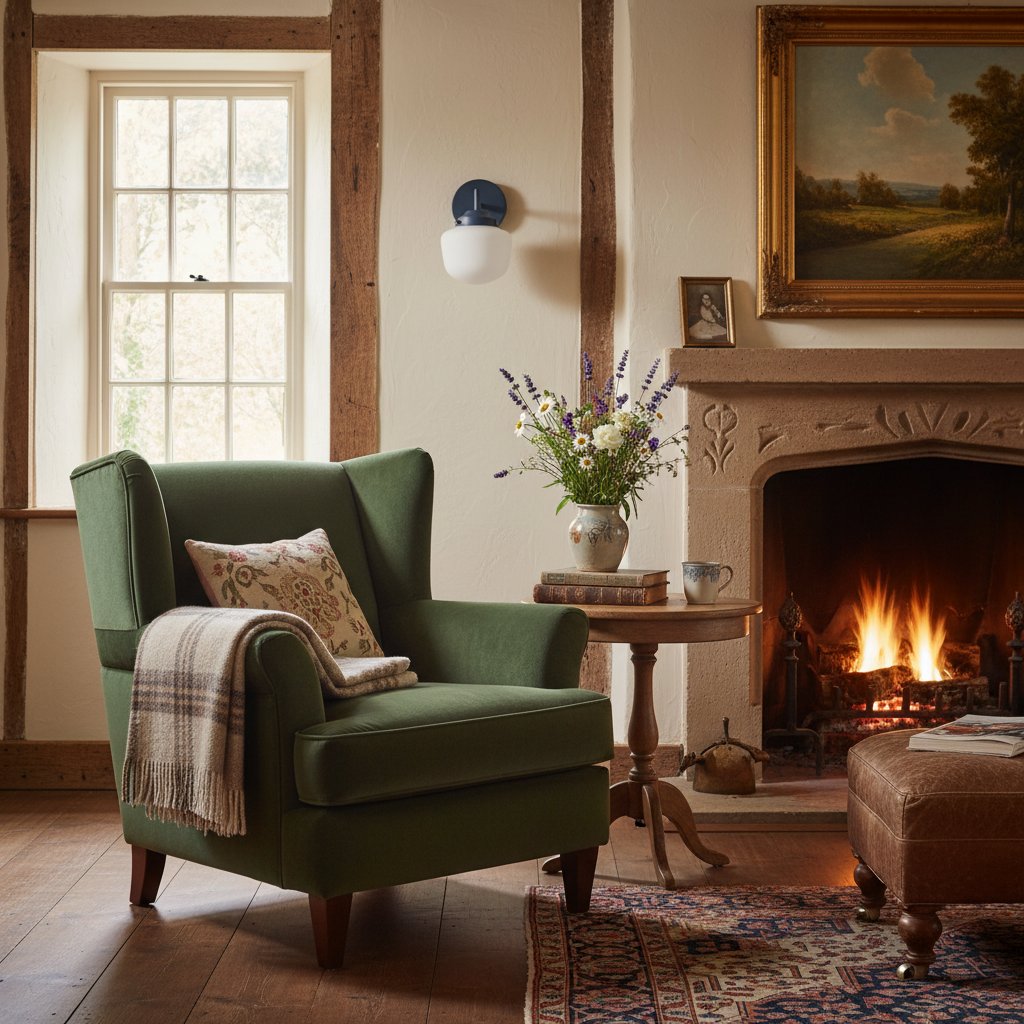 Opalume Glass Vanity Light - Vintage Inspired Bathroom Wall Lighting