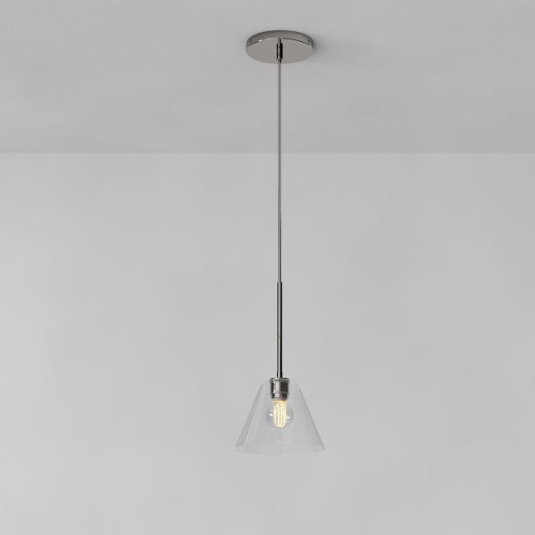 Suspension conique en verre Conica – Luminaire de style moderne pour toutes les pièces
