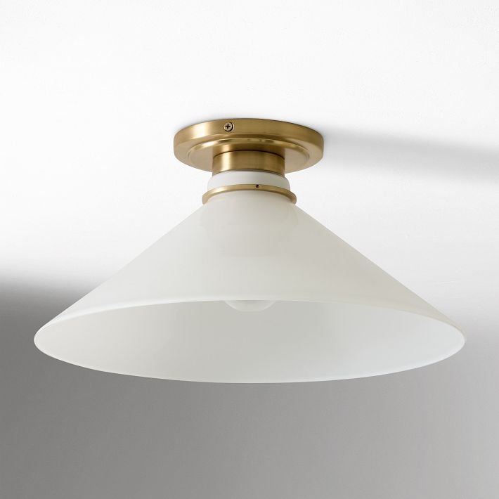 Aurenza Timeless Flush Mount Light - Farmhouse Design with Simple Elegant Charm