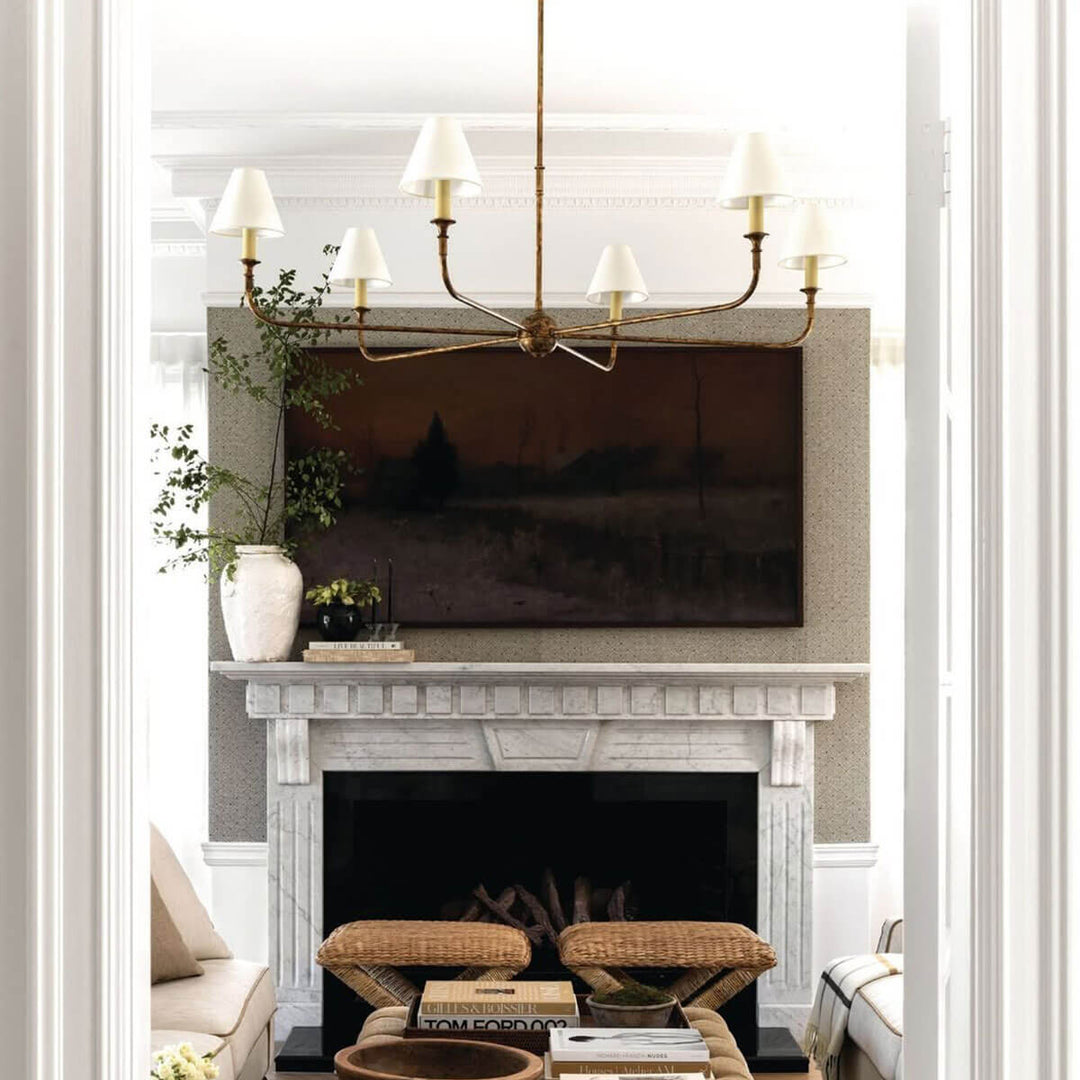 Piaf Grande Modern Industrial Metal Chandelier