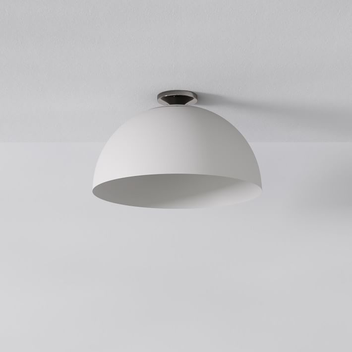 Parvion Modern Sculptural Flush-Mount Ceiling Light