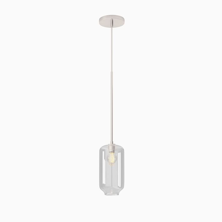 Lumivelle Pebble Pendant Light - Adjustable Glass Shade - Modern Lighting