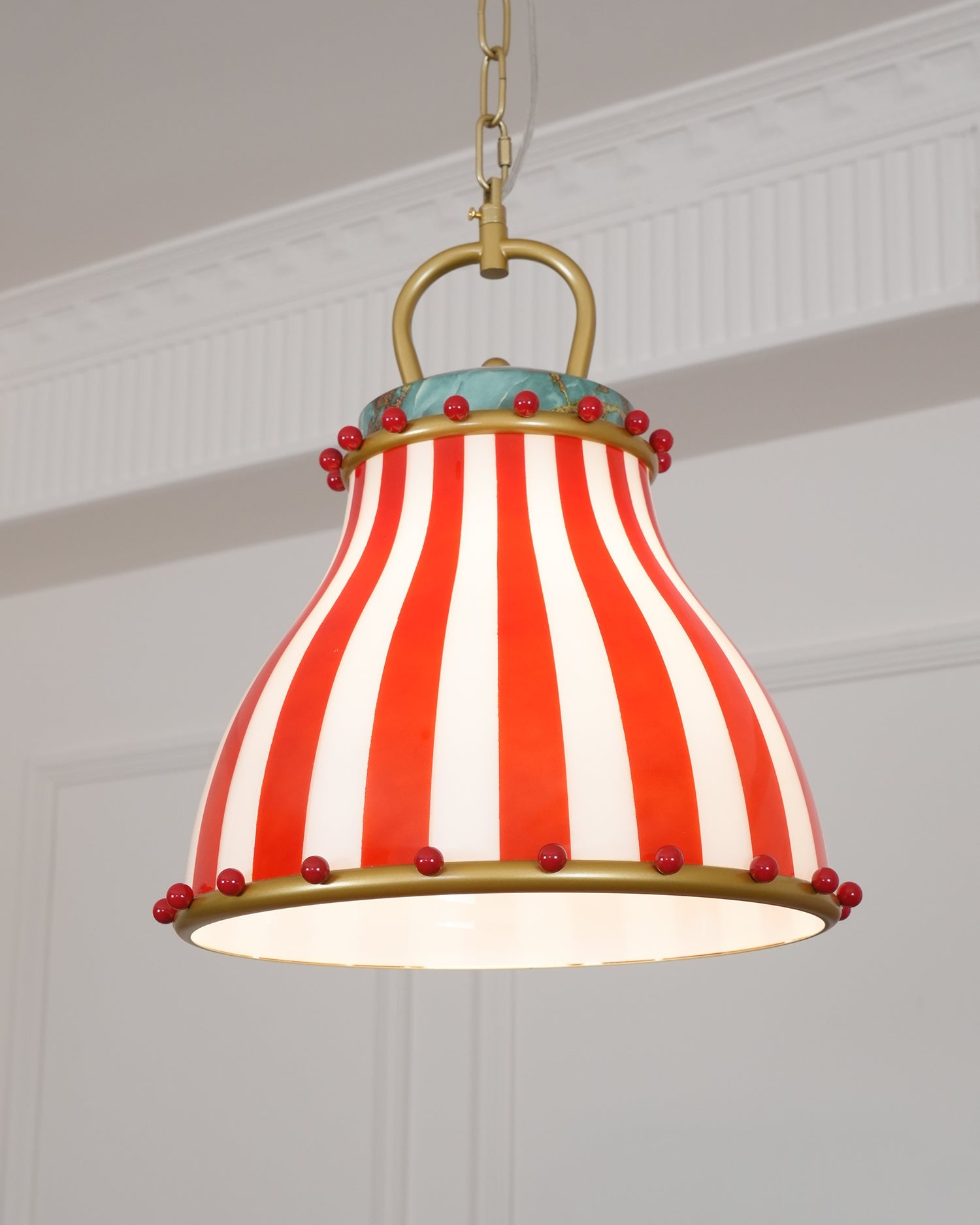 Circus Pendant Light for Children's Room - Macaron Glass Pendant Light