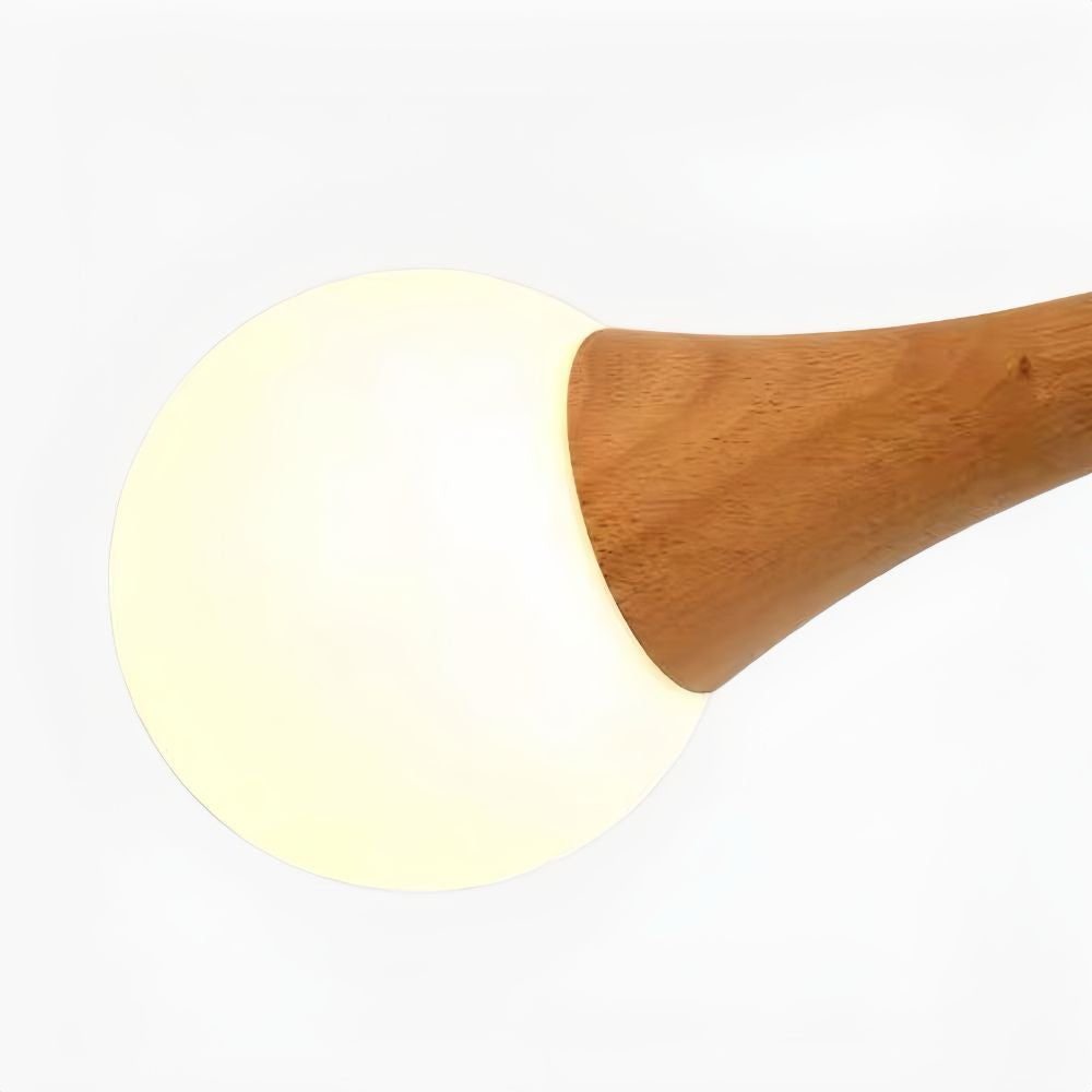 Sputnik Glass Ball Ceiling Lamp - Sleek Flush Mount Sputnik Light for Bedroom