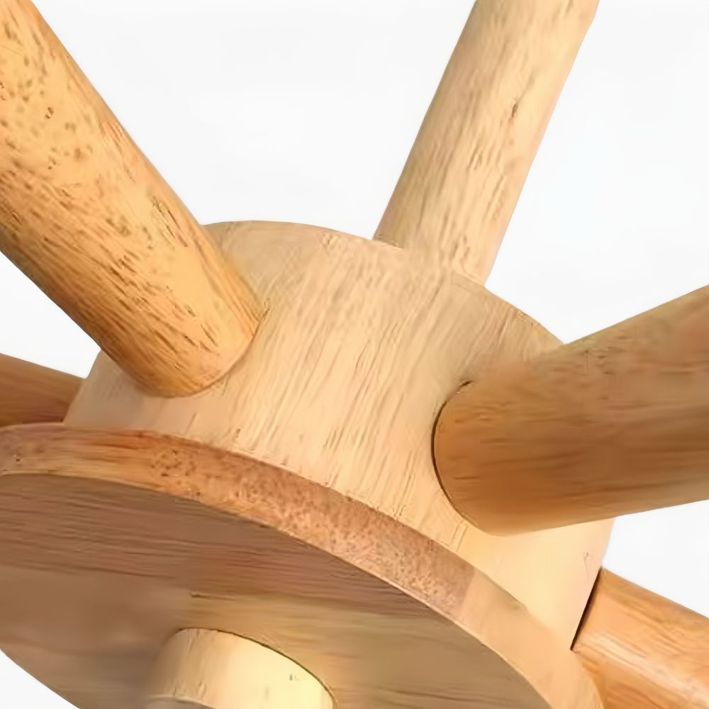 Sputnik Glass Ball Ceiling Lamp - Sleek Flush Mount Sputnik Light for Bedroom