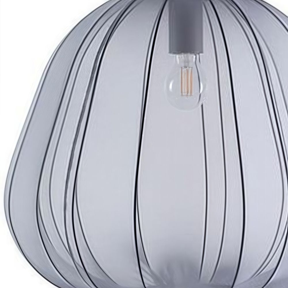Suspension en tissu style lanterne - Motif citrouille Wabi Sabi pour chambre